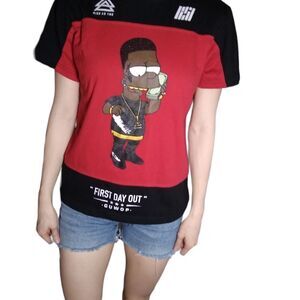 Black Bart Simpson shirt S